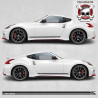Nissan 370Z Nismo side Stripes AUFKLEBER