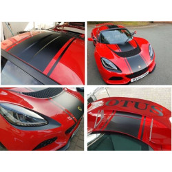 Lotus Exige S series 3 OTT Stripes & Headlight STICKER