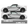 Lotus Elise side Stripes AUTOCOLLANT