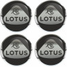 LOTUS Wheel centre Gel Badges Adhesivos x4