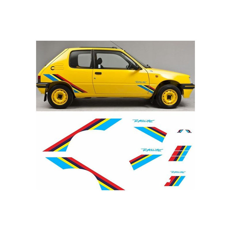 Peugeot 205 Rallye autocollant