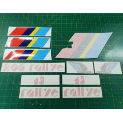 Peugeot 205 Rallye decals