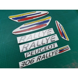 Peugeot 306 Rallye adesivos