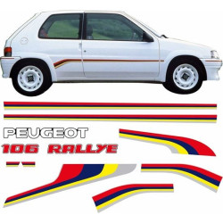 Peugeot 106 Rallye Stripes adesivos