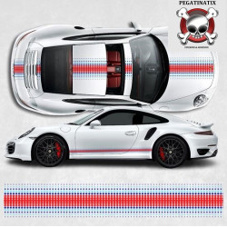 Porsche 991 MARTINI Stripes ADESIVOS