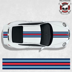 PORSCHE 911MARTINI Stripes DECALS