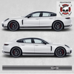 PORSCHE Panamera Martini Stripes AUFKLEBER