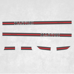 PORSCHE Panamera Martini Stripes ADHESIVOS