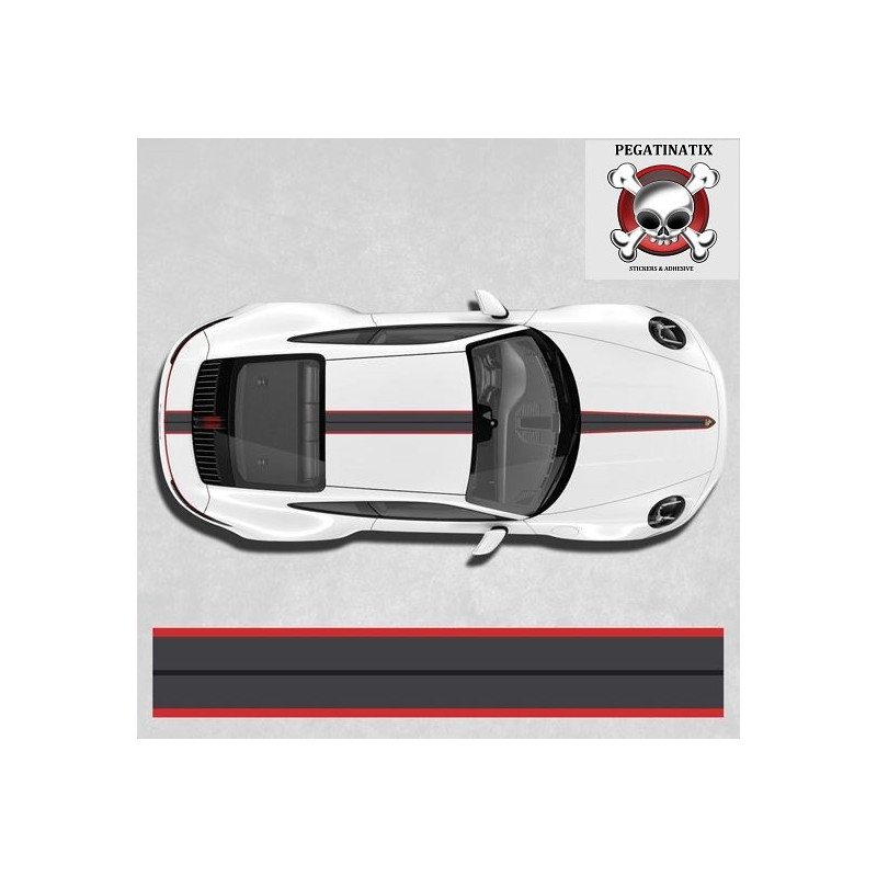 PORSCHE 992 / 991 Stripes ADESIVI