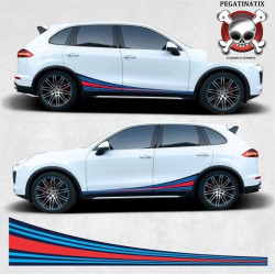 PORSCHE all Models MARTINI Stripes AUTOCOLLANT