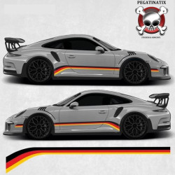 PORSCHE Fits all 911 Stripes DECALS