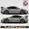 PORSCHE 992 / 991 CLUB SPORT Stripes ADESIVI