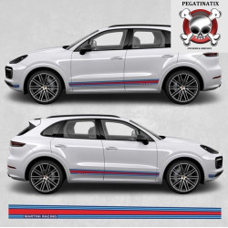 PORSCHE CAYENNE MARTINI Stripes ADHESIVOS