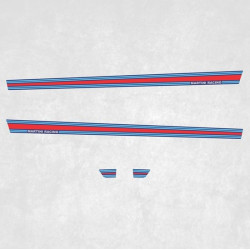 PORSCHE CAYENNE MARTINI Stripes AUFKLEBER