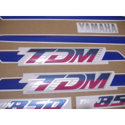 YAMAHA TDM 850 YEAR 1992 ADESIVI