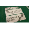 Renault SPORT Stripes AUFKLEBER