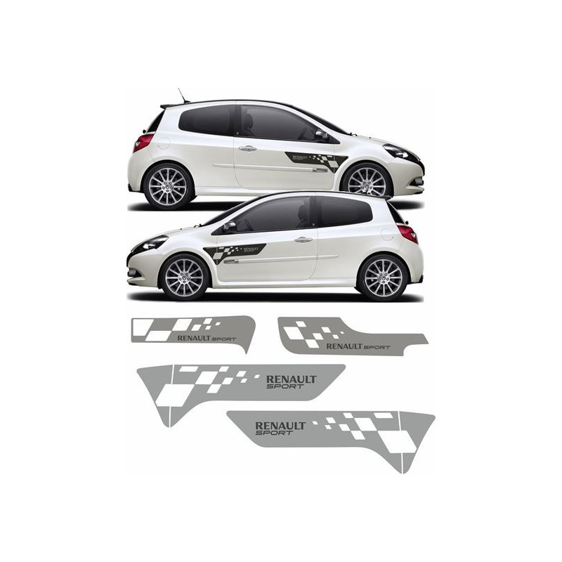 Renault Clio R27 Stripes AUFKLEBER