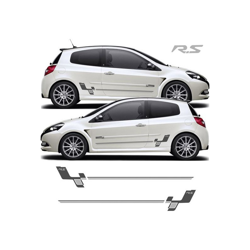 Renault Clio R27 Team Stripes ADESIVI