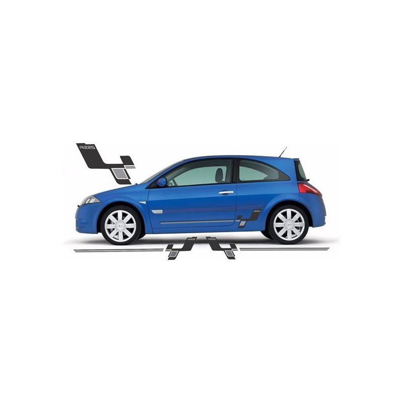 Renault Megane 225 sport Stripes AUFKLEBER