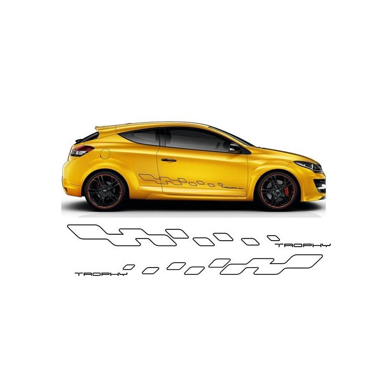 Renault Megane Trophy MK3 & MK4 Stripes ADESIVI