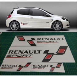 Renault Sport Decals Stripes AUFKLEBER
