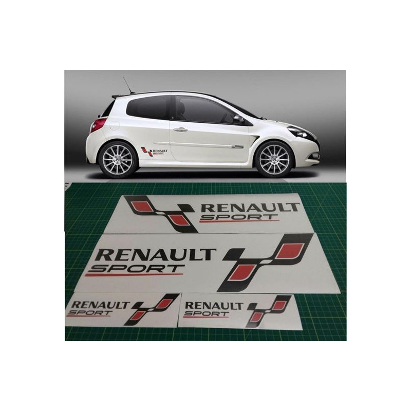 Renault Sport Decals Stripes ADESIVI