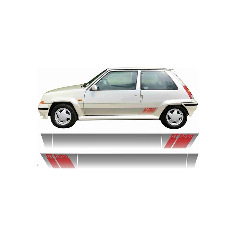Renault 5 GT Turbo Stripes ADESIVI
