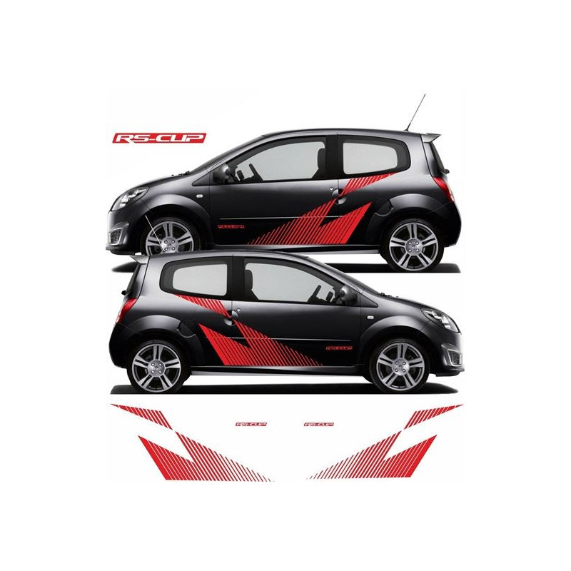 Renault Twingo RS CUP Stripes AUFKLEBER