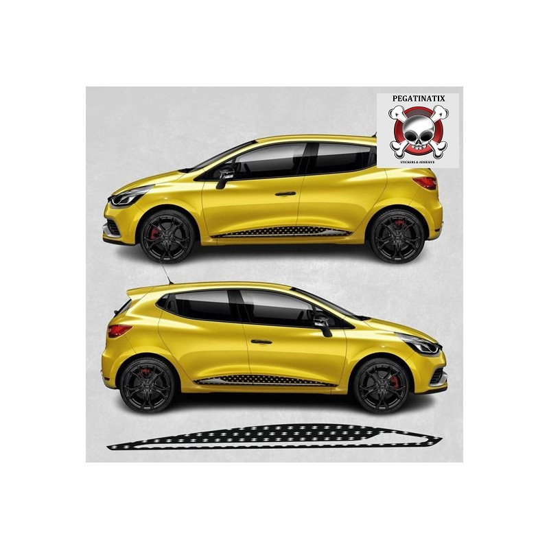 Renault Clio Mk4 over the top AUTOCOLLANT
