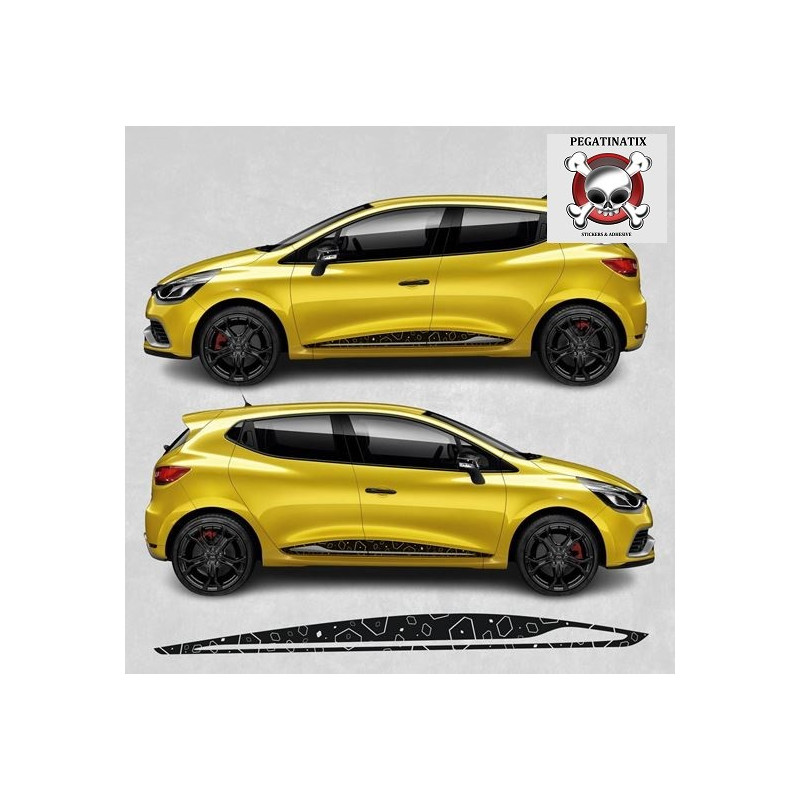 Renault Clio Mk4 SIDE ADHESIVOS