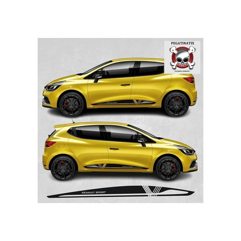 Renault Clio Mk4 SIDE RENAULT SPORT ADHESIVOS