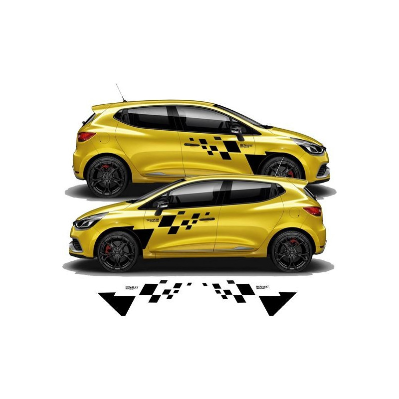 Renault Clio Mk4 SIDE RENAULT SPORT AUFKLEBER