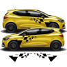 Renault Clio Mk4 SIDE RENAULT SPORT AUTOCOLLANT
