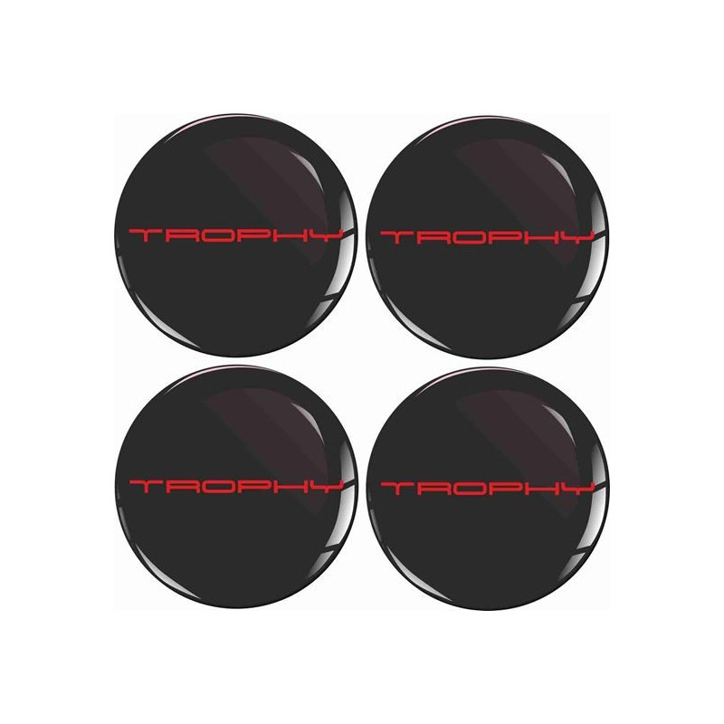 RENAULT Wheel centre Gel Badges Adesivi x4