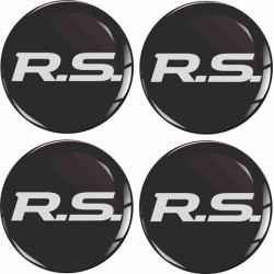 RENAULT RS Wheel centre Gel Badhesión Adesivi x4
