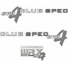 Impreza WRX Club Spec Evo 4 ADHESIVOS