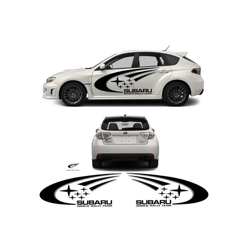 SUBARU Impreza side & rear SWRT ADESIVI