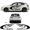 SUBARU Impreza side & rear SWRT ADESIVI