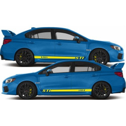 SUBARU WRX VA SWRT side STRIPES AUTOCOLLANT