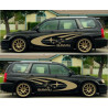Subaru Forester Sti, Side WRC Graphics DECALS