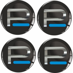 SUBARU Wheel centre Gel Badges Adesivi x4