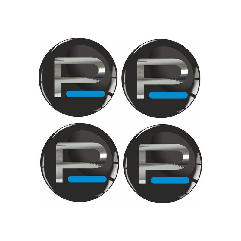 SUBARU Wheel centre Gel Badges adesivos x4