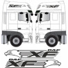 DAF XF Euro 6 side Eagle XF decals (Compatible Product)