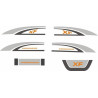 DAF XF Euro 6 Super spacecab adhesivos (Producto compatible)