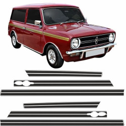 AUTOCOLLANT Mini Clubman Estate 1100 side Stripes (Produit compatible)