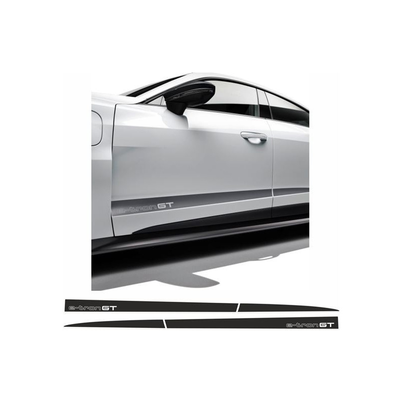 Audi E-Tron GT side Stripes AUFKLEBER (Kompatibles Produkt)