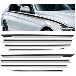 BMW 5 Series F10 / F11 side Stripes ADESIVI (Prodotto compatibile)