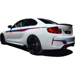 BMW M2 F87 M Performance Stripes AUFKLEBER (Kompatibles Produkt)