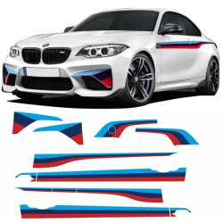 BMW M2 F87 M Performance Stripes ADESIVI (Prodotto compatibile)
