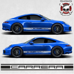 PORSCHE 992 / 991 / 997 / 996 Stripes AUTOCOLLANT (Produit compatible)